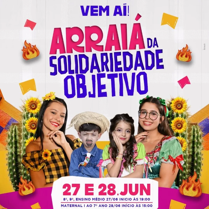 Arraiá da Solidariedade Objetivo 2025